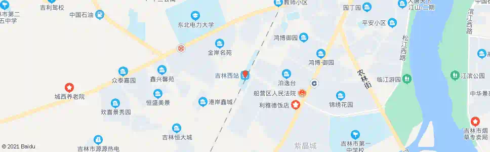 长春铁西园_公交站地图_长春公交_妙搜公交查询2025