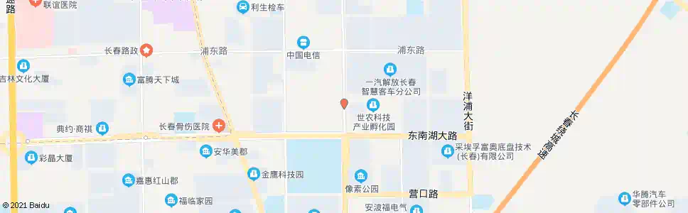 长春昆山路(东)_公交站地图_长春公交_妙搜公交查询2025
