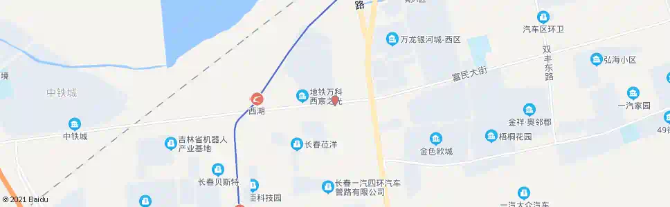 长春富民大路_公交站地图_长春公交_妙搜公交查询2025