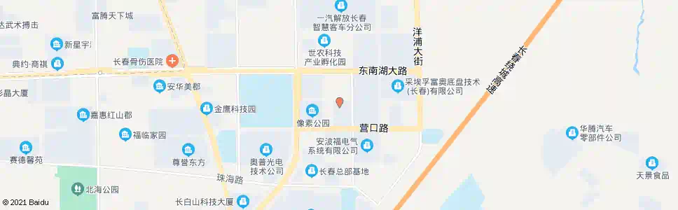 长春温州街_公交站地图_长春公交_妙搜公交查询2025