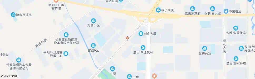 长春越达路_公交站地图_长春公交_妙搜公交查询2025