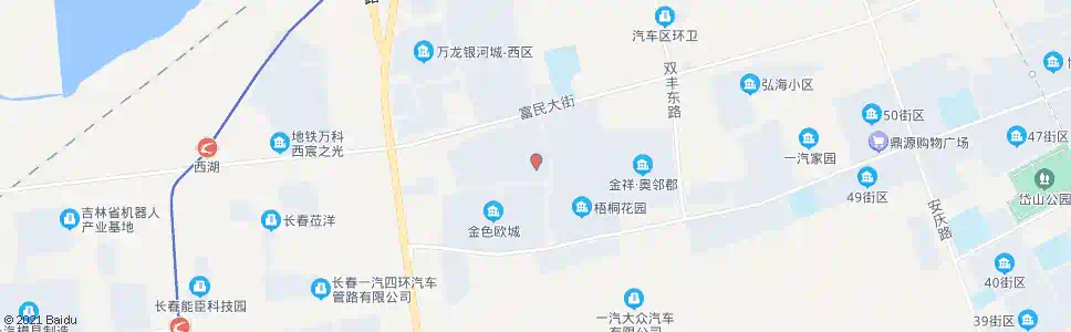 长春双丰西路_公交站地图_长春公交_妙搜公交查询2025