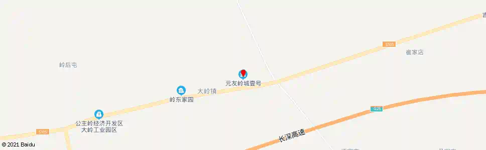 长春元友岭城壹号_公交站地图_长春公交_妙搜公交查询2025