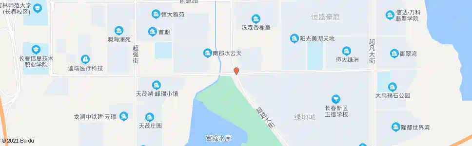 长春超越大街_公交站地图_长春公交_妙搜公交查询2025