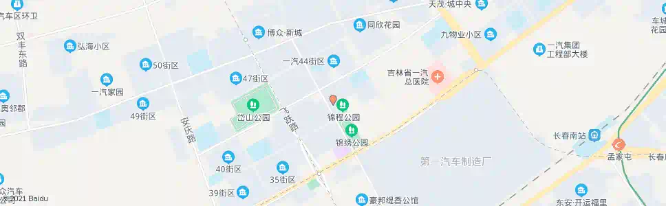长春奔驰路_公交站地图_长春公交_妙搜公交查询2025