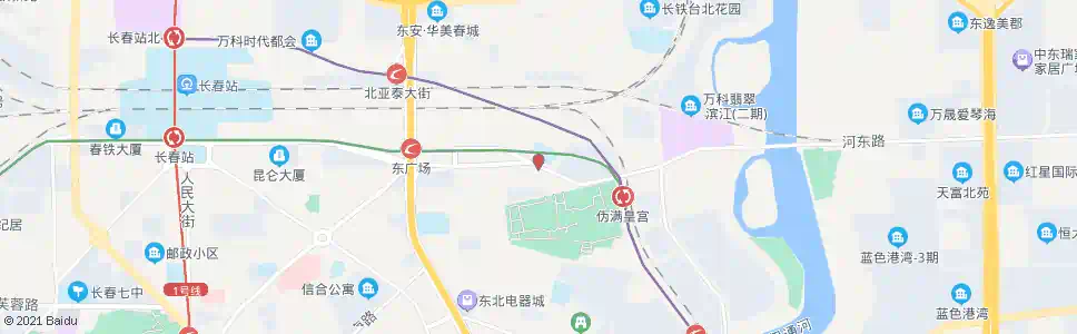 长春七十中学_公交站地图_长春公交_妙搜公交查询2025