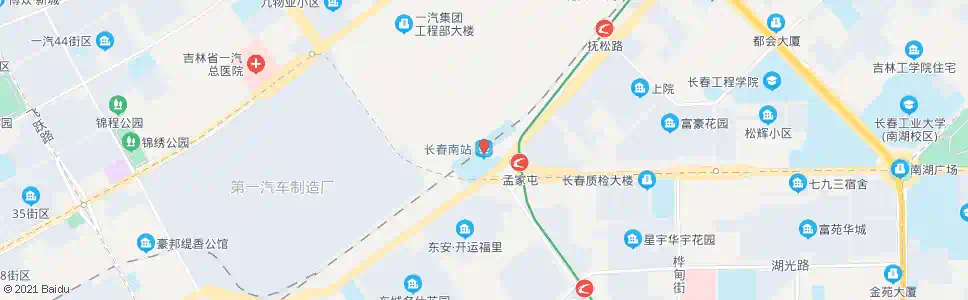 长春白龙路口_公交站地图_长春公交_妙搜公交查询2025