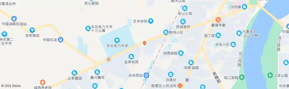 长春加油站_公交站地图_长春公交_妙搜公交查询2025