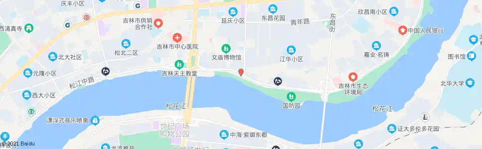 吉林青年园_公交站地图_吉林公交_妙搜公交查询2025