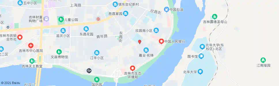 吉林东滩街_公交站地图_吉林公交_妙搜公交查询2025