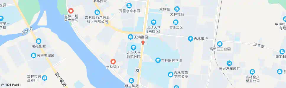 吉林深圳街_公交站地图_吉林公交_妙搜公交查询2025