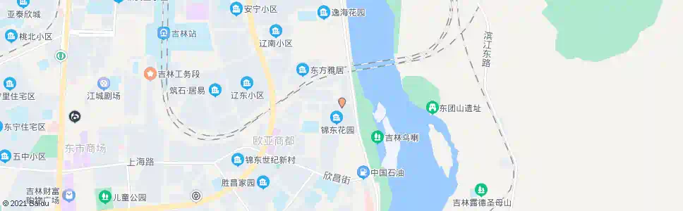 吉林锦东花园_公交站地图_吉林公交_妙搜公交查询2025