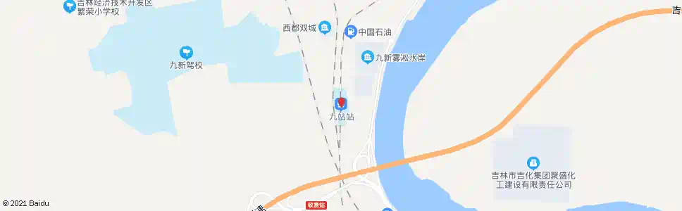 吉林九站_公交站地图_吉林公交_妙搜公交查询2025