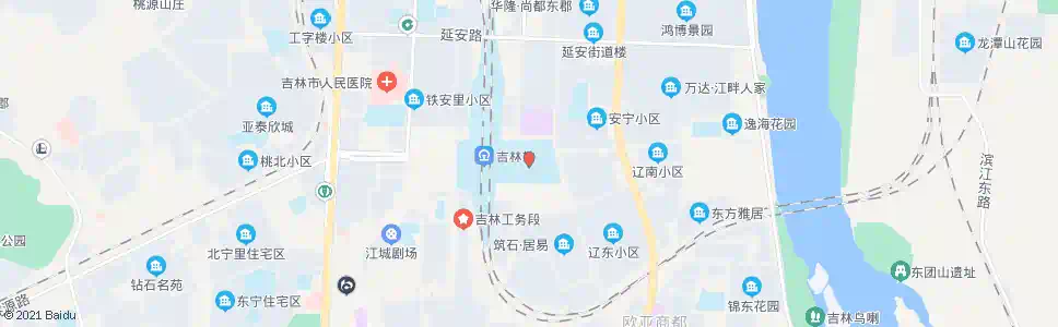 吉林吉林站东广场_公交站地图_吉林公交_妙搜公交查询2025