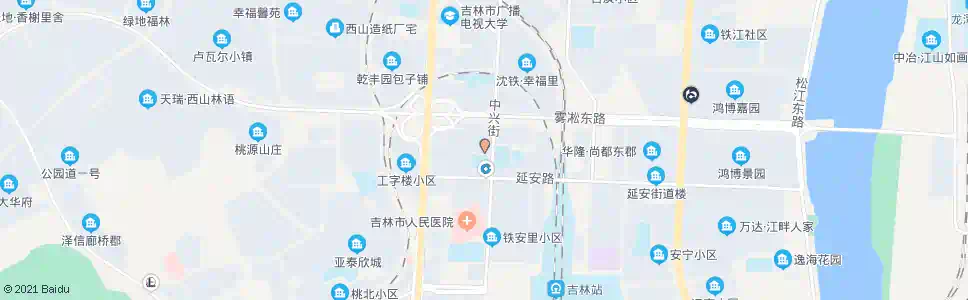 吉林中兴街小学_公交站地图_吉林公交_妙搜公交查询2025