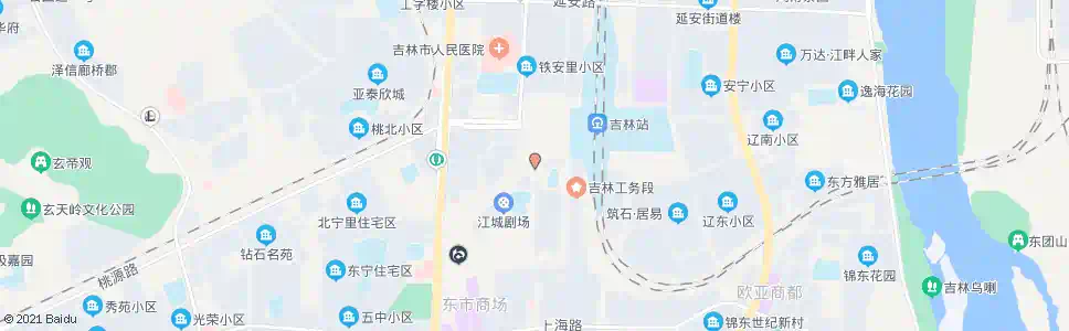 吉林重庆街(天津街)_公交站地图_吉林公交_妙搜公交查询2025
