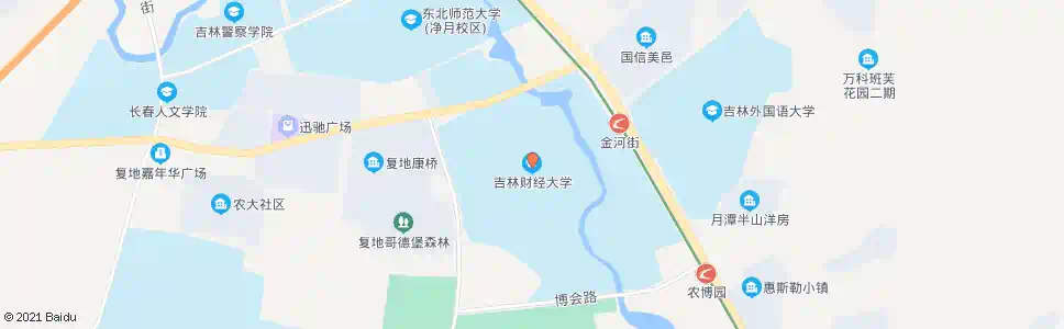 吉林财经学校_公交站地图_吉林公交_妙搜公交查询2025