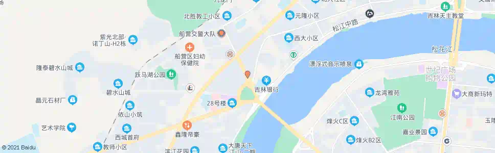 吉林毓文中学_公交站地图_吉林公交_妙搜公交查询2025