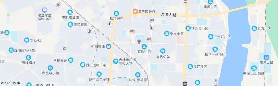 吉林四中_公交站地图_吉林公交_妙搜公交查询2025