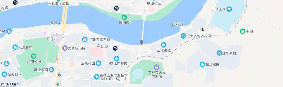 吉林江湾大桥_公交站地图_吉林公交_妙搜公交查询2025