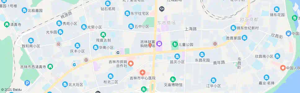 吉林北京路(滔博广场)_公交站地图_吉林公交_妙搜公交查询2025