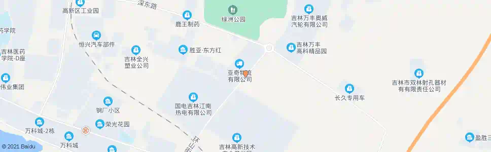 吉林轻型车厂_公交站地图_吉林公交_妙搜公交查询2025