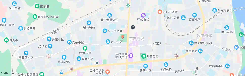 吉林朝阳广场_公交站地图_吉林公交_妙搜公交查询2025