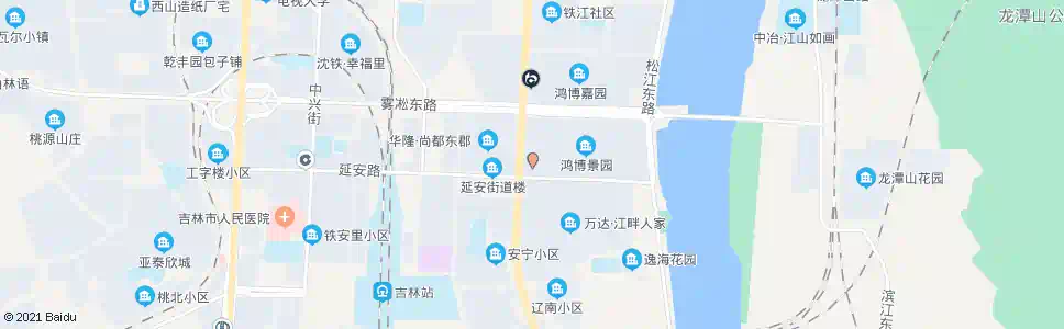 吉林延安路_公交站地图_吉林公交_妙搜公交查询2025