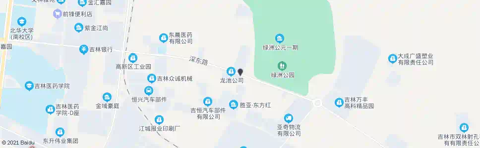 吉林高新公用事业局_公交站地图_吉林公交_妙搜公交查询2025