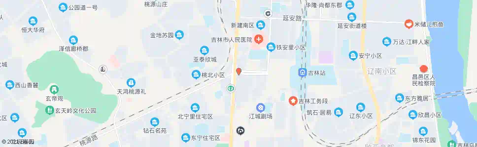 吉林桃源广场_公交站地图_吉林公交_妙搜公交查询2025