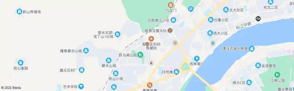 吉林平山街(众安居)_公交站地图_吉林公交_妙搜公交查询2025