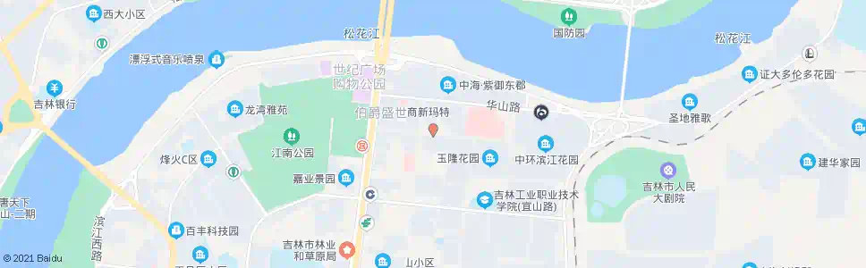 吉林玉山路_公交站地图_吉林公交_妙搜公交查询2025