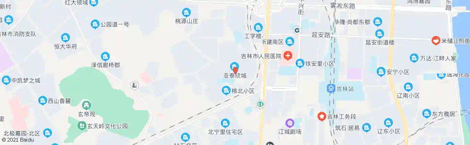 吉林工人离养院_公交站地图_吉林公交_妙搜公交查询2025