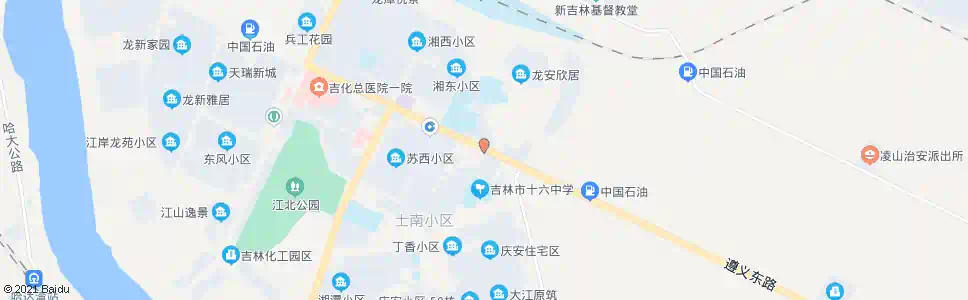 吉林柳州街(遵义东路)_公交站地图_吉林公交_妙搜公交查询2025