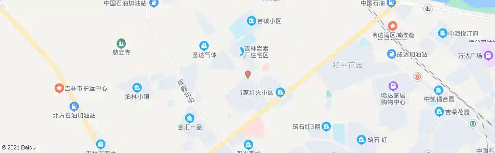 吉林炭素厂住宅_公交站地图_吉林公交_妙搜公交查询2025
