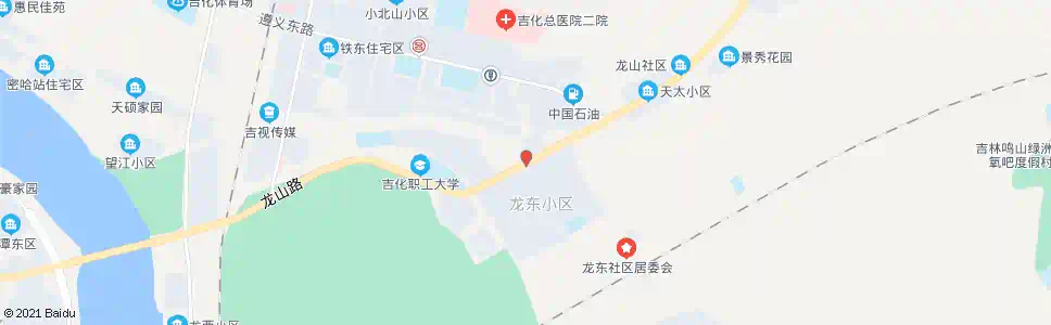 吉林龙山路_公交站地图_吉林公交_妙搜公交查询2025