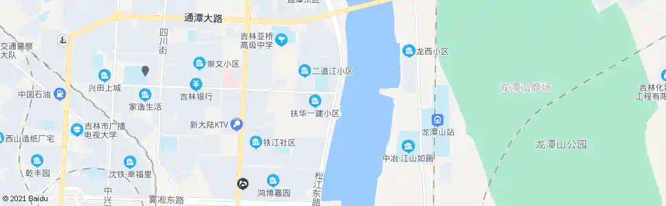 吉林通江路_公交站地图_吉林公交_妙搜公交查询2025