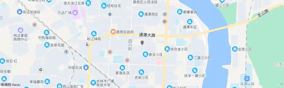 吉林通潭路小学_公交站地图_吉林公交_妙搜公交查询2025