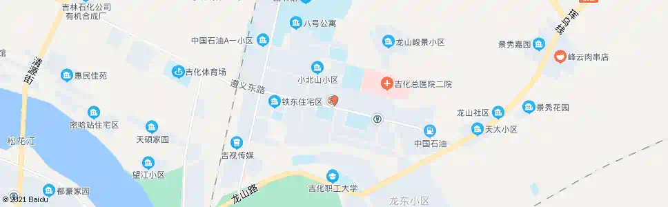 吉林抚顺街_公交站地图_吉林公交_妙搜公交查询2025