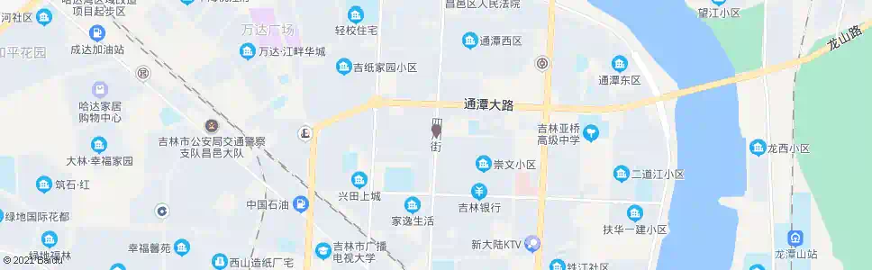 吉林通潭大路_公交站地图_吉林公交_妙搜公交查询2025