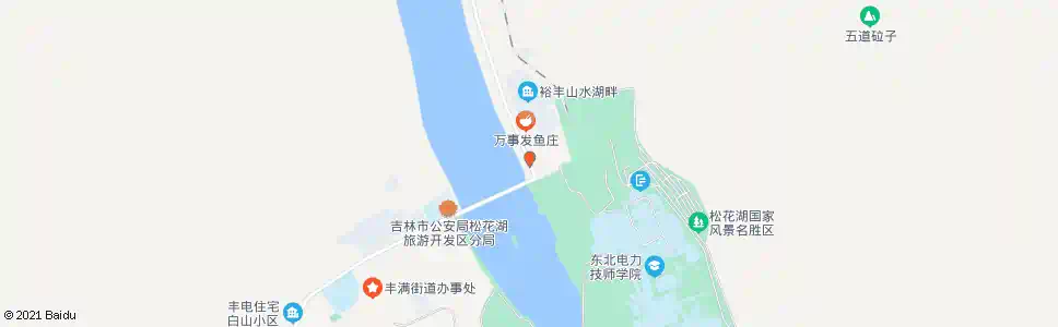 吉林丰满桥_公交站地图_吉林公交_妙搜公交查询2025