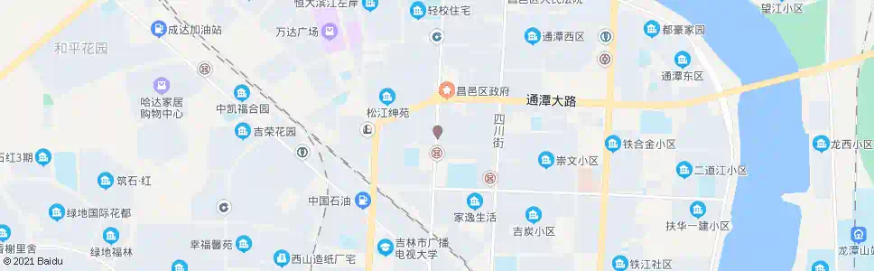 吉林通江路(松江二厅)_公交站地图_吉林公交_妙搜公交查询2025