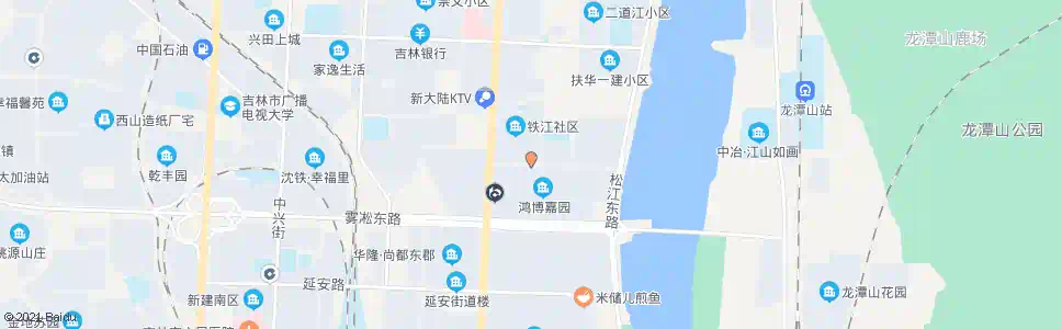 吉林嘉园北路_公交站地图_吉林公交_妙搜公交查询2025
