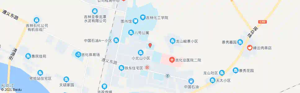 吉林吉化二小_公交站地图_吉林公交_妙搜公交查询2025