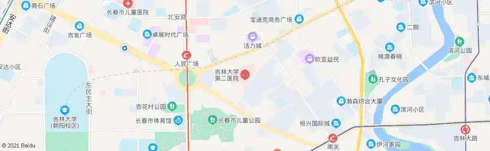 吉林二二二医院_公交站地图_吉林公交_妙搜公交查询2025