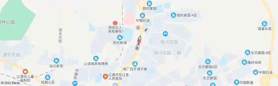 辽源华山医院_公交站地图_辽源公交_妙搜公交查询2025