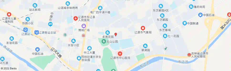 辽源金叶宾馆道口_公交站地图_辽源公交_妙搜公交查询2025