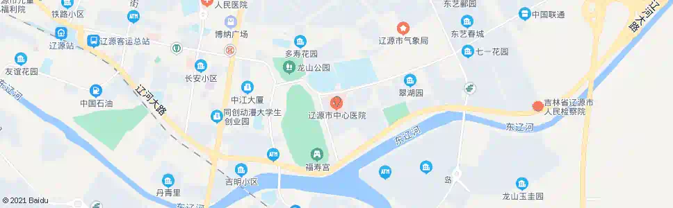 辽源市中心医院_公交站地图_辽源公交_妙搜公交查询2025