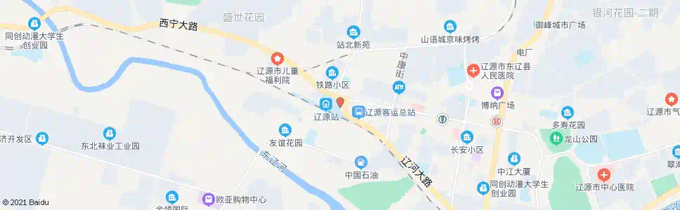 辽源大十街_公交站地图_辽源公交_妙搜公交查询2025