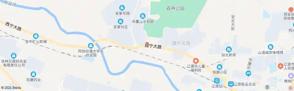 辽源电瓷厂_公交站地图_辽源公交_妙搜公交查询2025